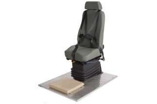 Combat Vehicle Foot Protection System