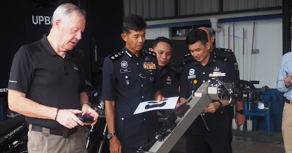 Royal Malaysia Police host EPE's demonstration on Avenger LT