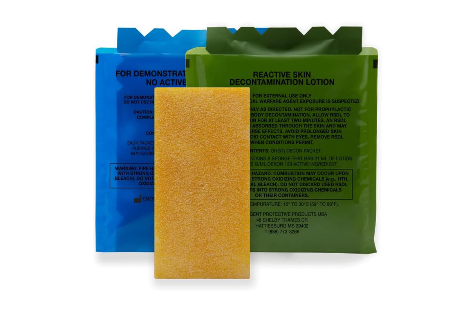 Reactive Skin Decontamination Lotion (RSDL)